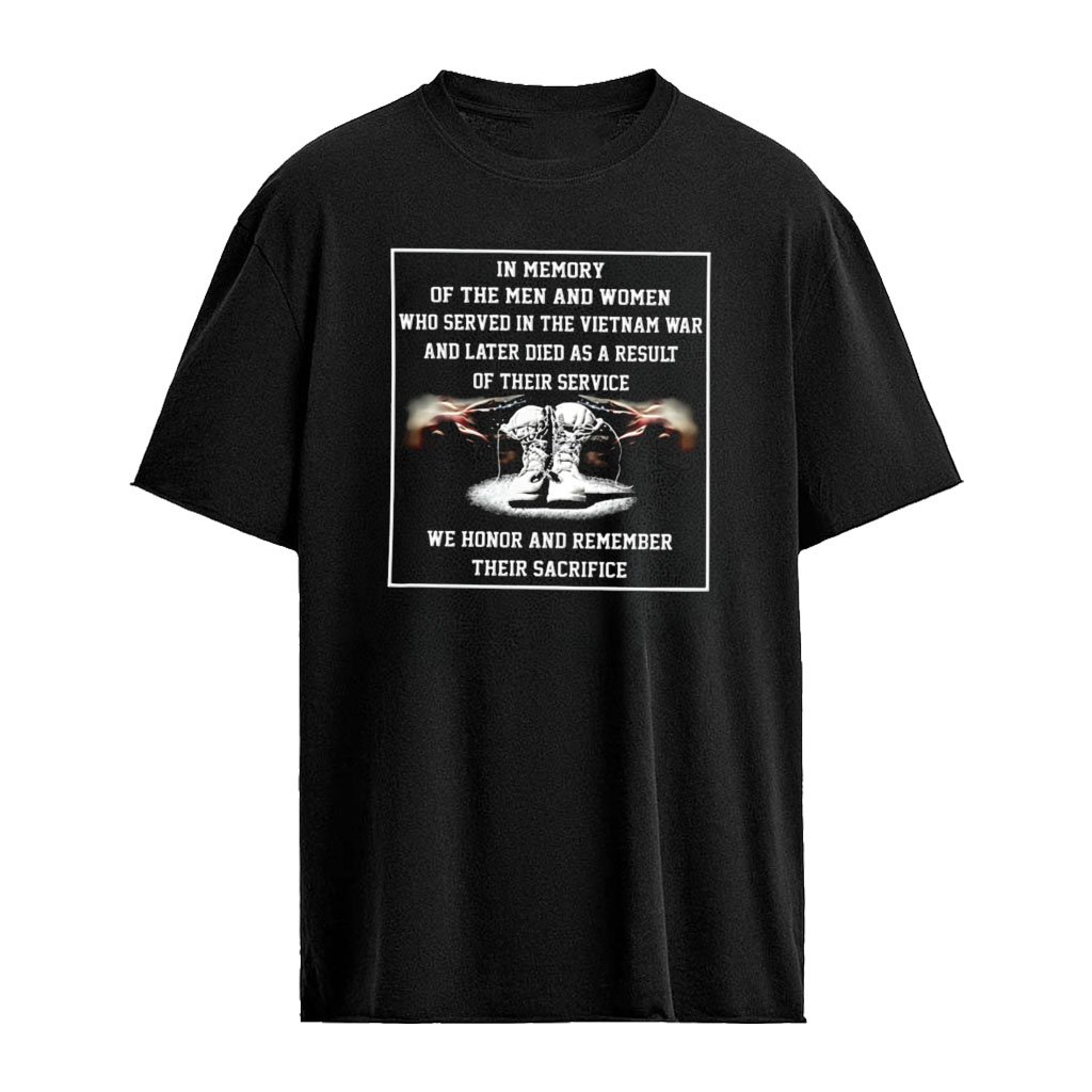 In memory of the men and women classic shirt