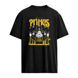 Primus No Kings in America wearing fuck Trump shirt