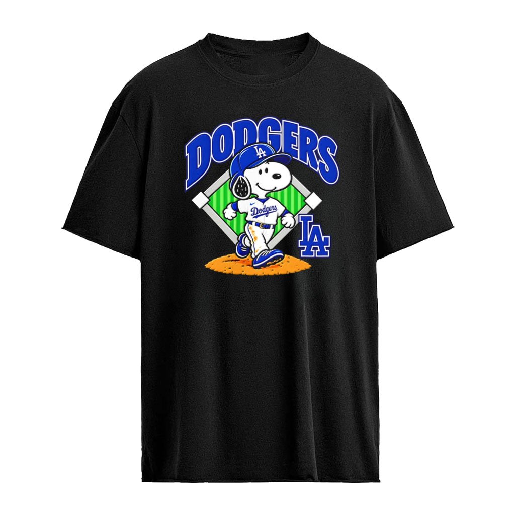 Snoopy baseball Take October Los Angeles Dodgers MLB 2026 shirt