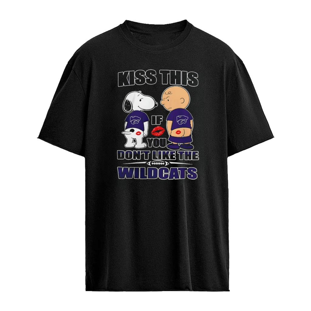 Snoopy and Charlie Brown Kiss This if You Don’t Like the Wildcats shirt