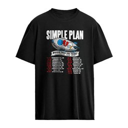 Simple Plan Bigger Than You Think Europe Uk Tour 2026 shirt