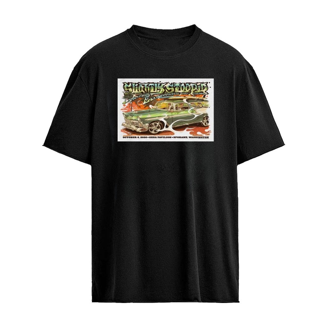 Slightly Stoopid Spokane WA 06-10-2026 Show Poster Shirt
