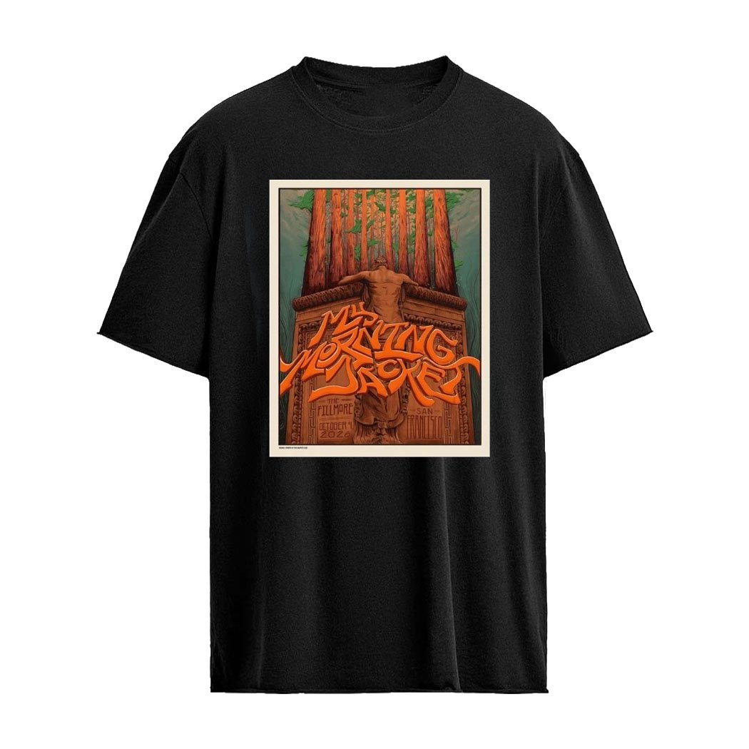 My Morning Jacket San Francisco CA 2026 Show Poster Live At The Fillmore On Oct 4 2026 Shirt