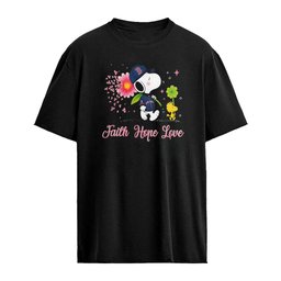 Snoopy Boston Red Sox Breast Cancer Awareness Faith Hope Love shirt