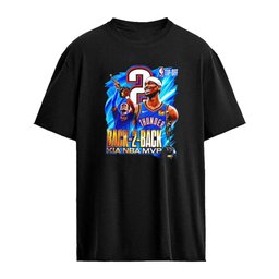 Shai Gilgeous and Alexander 2026 Back 2 Back KIA graphic shirt