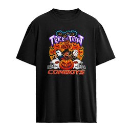 Oklahoma State Cowboys Trick or Treat Horror Characters Halloween shirt