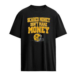 Scared money don’t make money North Dakota State Football helmet shirt