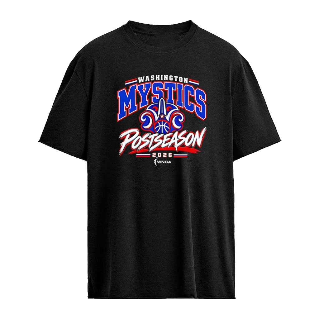 Washington Mystics WNBA Postseason 2026 logo shirt