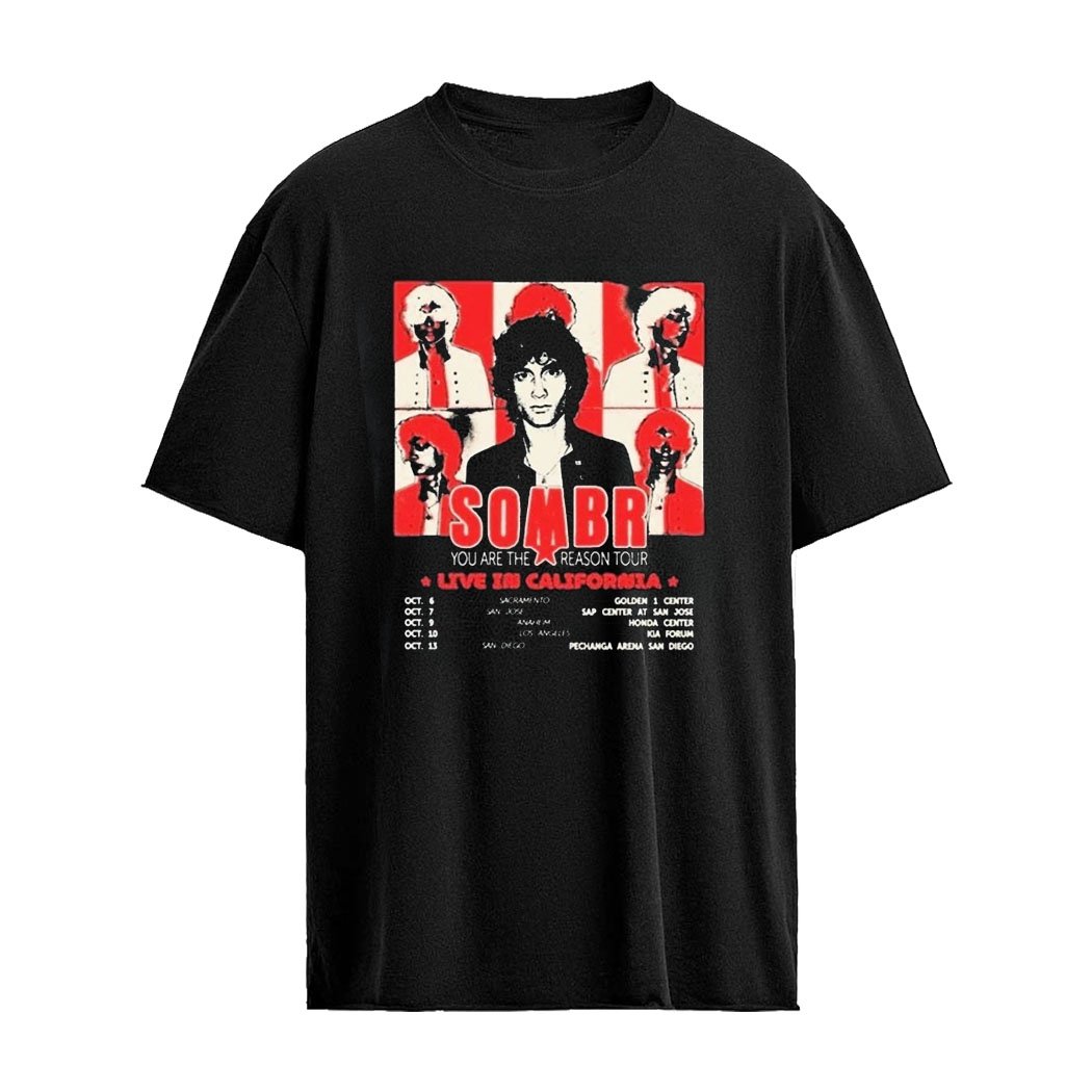 Sombr San Diego, CA Oct 13 2026 T-Shirt