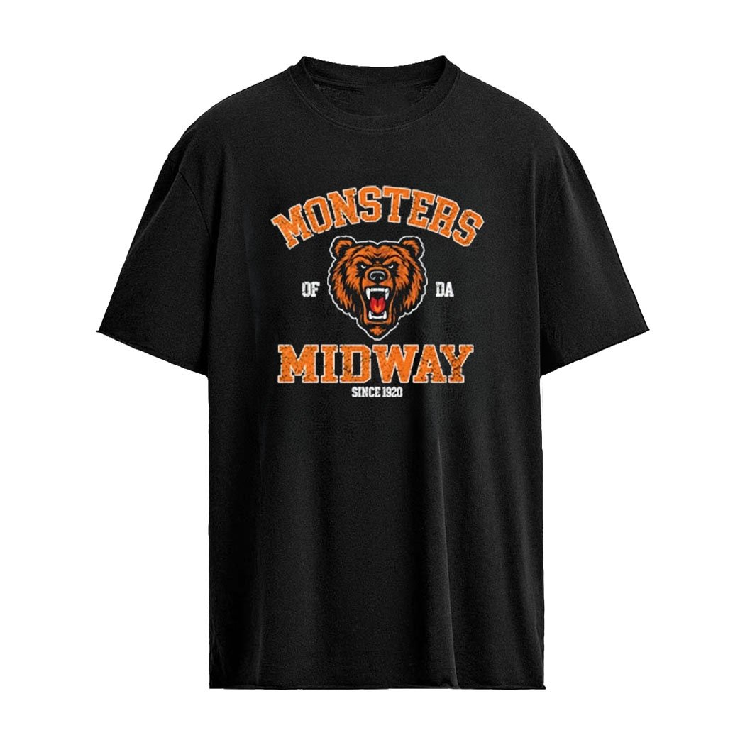Monsters Of Da Midway Since 1920 Chicago Bears Shirt