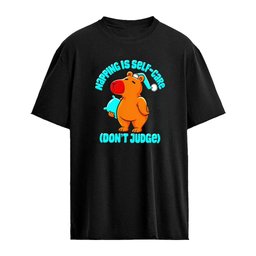 Napping Is Self-care Don’t Judge Capybara shirt