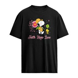 Snoopy Pittsburgh Pirates Breast Cancer Awareness Faith Hope Love shirt