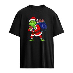 Santa Grinch Indianapolis Colts NFL is handing out Colts balls for Christmas shirt