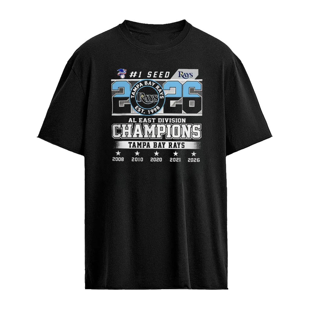 Tampa Bay Rays 2026 AL East Champions Roster shirt