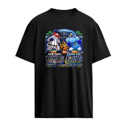 New York Yankees vs Tampa Bay Rays MLB 2026 Tropicana Field pixel art shirt