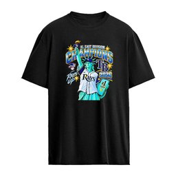 Richie Palacios Tampa Bay Rays MLB Up 2026 Statue of Liberty holding torch shirt