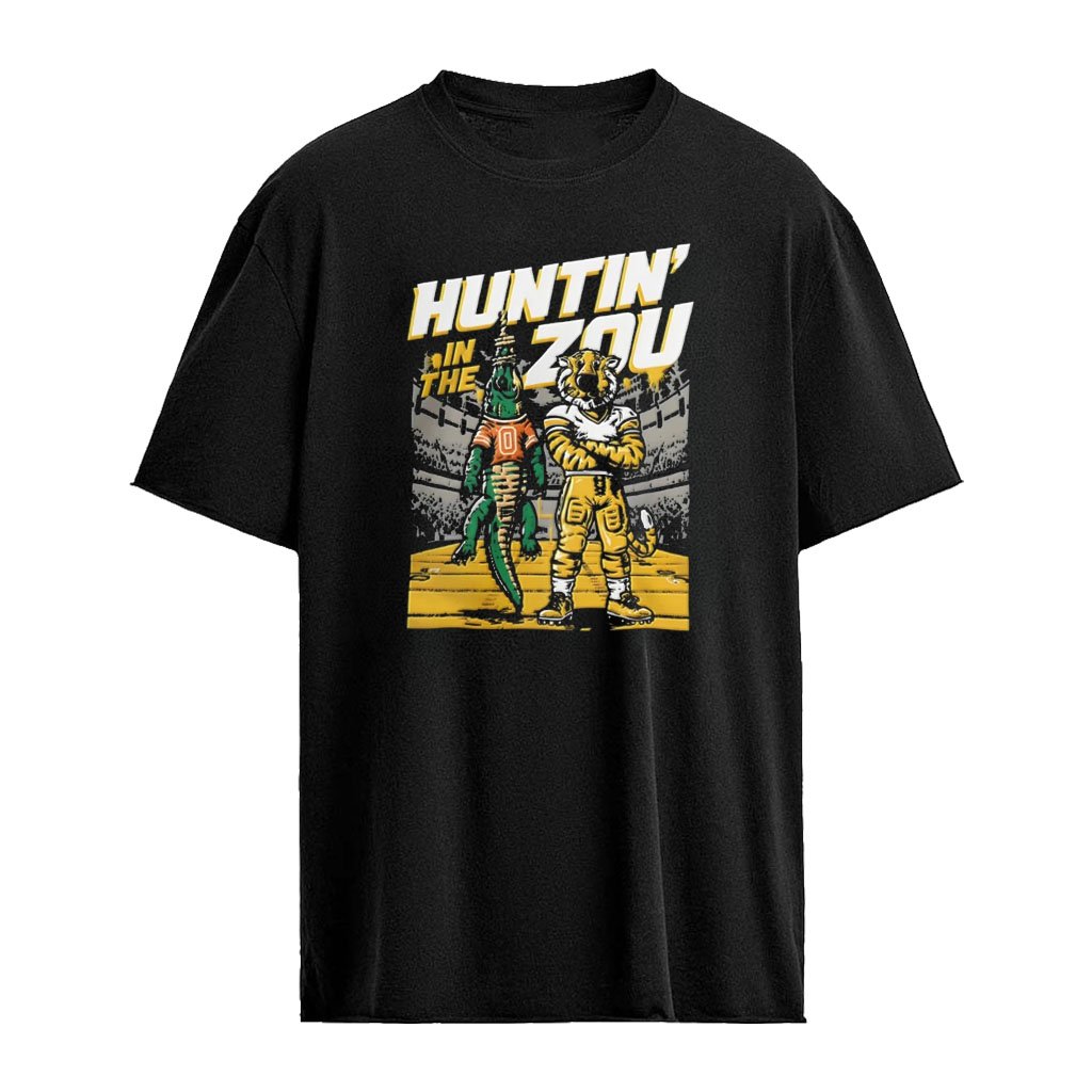 Mizzou Tigers Football Huntin In The Zou shirt