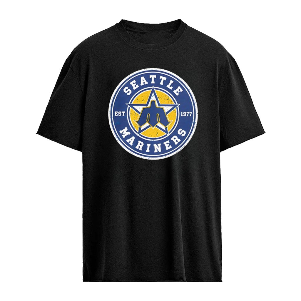 Seattle Mariners MLB 1977 logo shirt