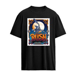 Rush Seattle WA 2026 Event Poster Owl Lithograph At Climate Pledge Arena October 10 12 2026 Poster Shirt