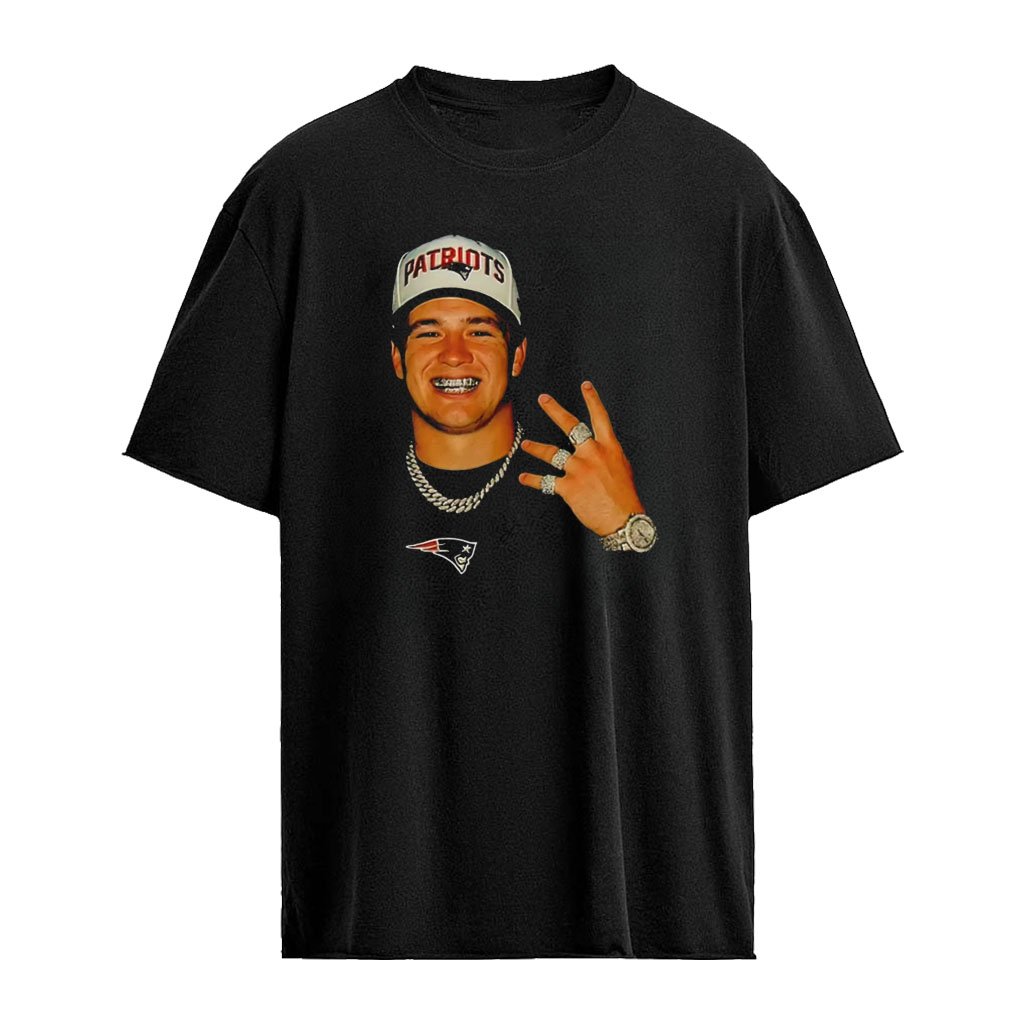 New England Patriots Player with Championship Rings shirt