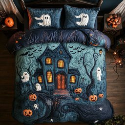 Mystic Haunted House CW0508026CL Duvet Cover Set