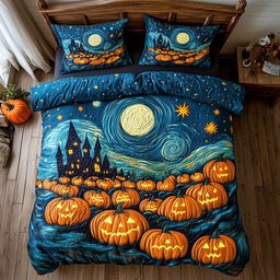 Pumpkin Nightfall CP3107037CL Duvet Cover Set