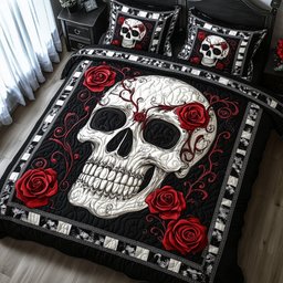 Mystic Skull Duvet Cover Set GFTOTP11806