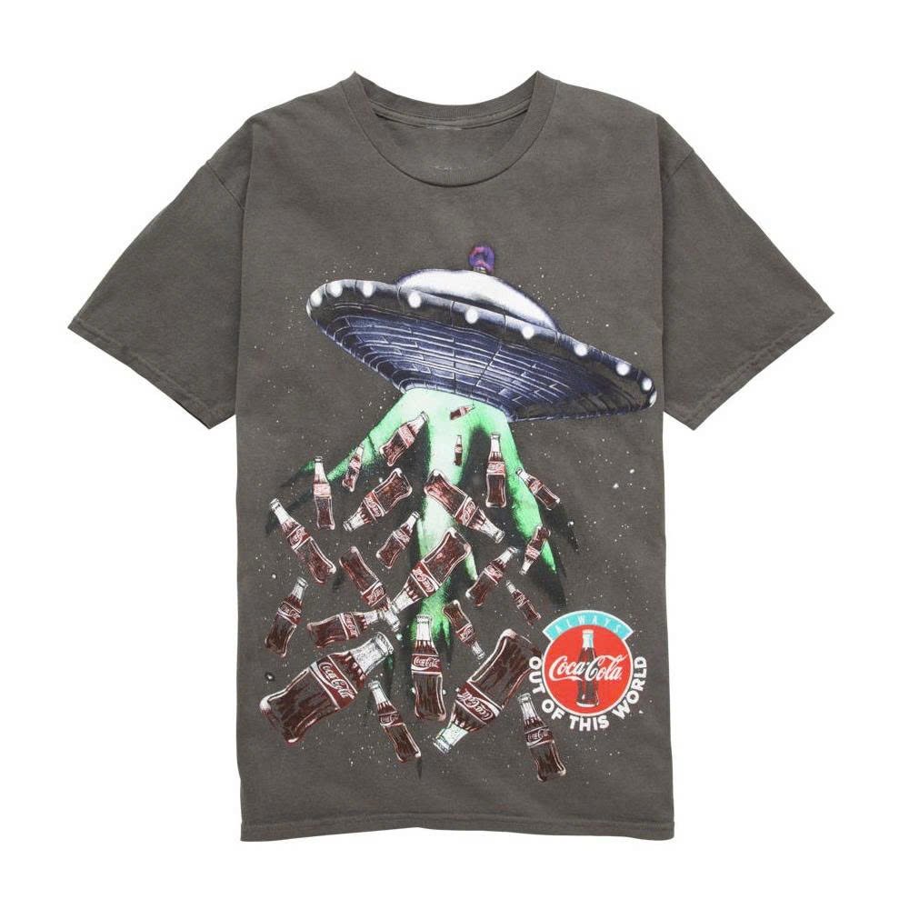 Coca Cola Merch UX Beam Me Up Bottle T-Shirt Coca Cola Graphic Clothes ...