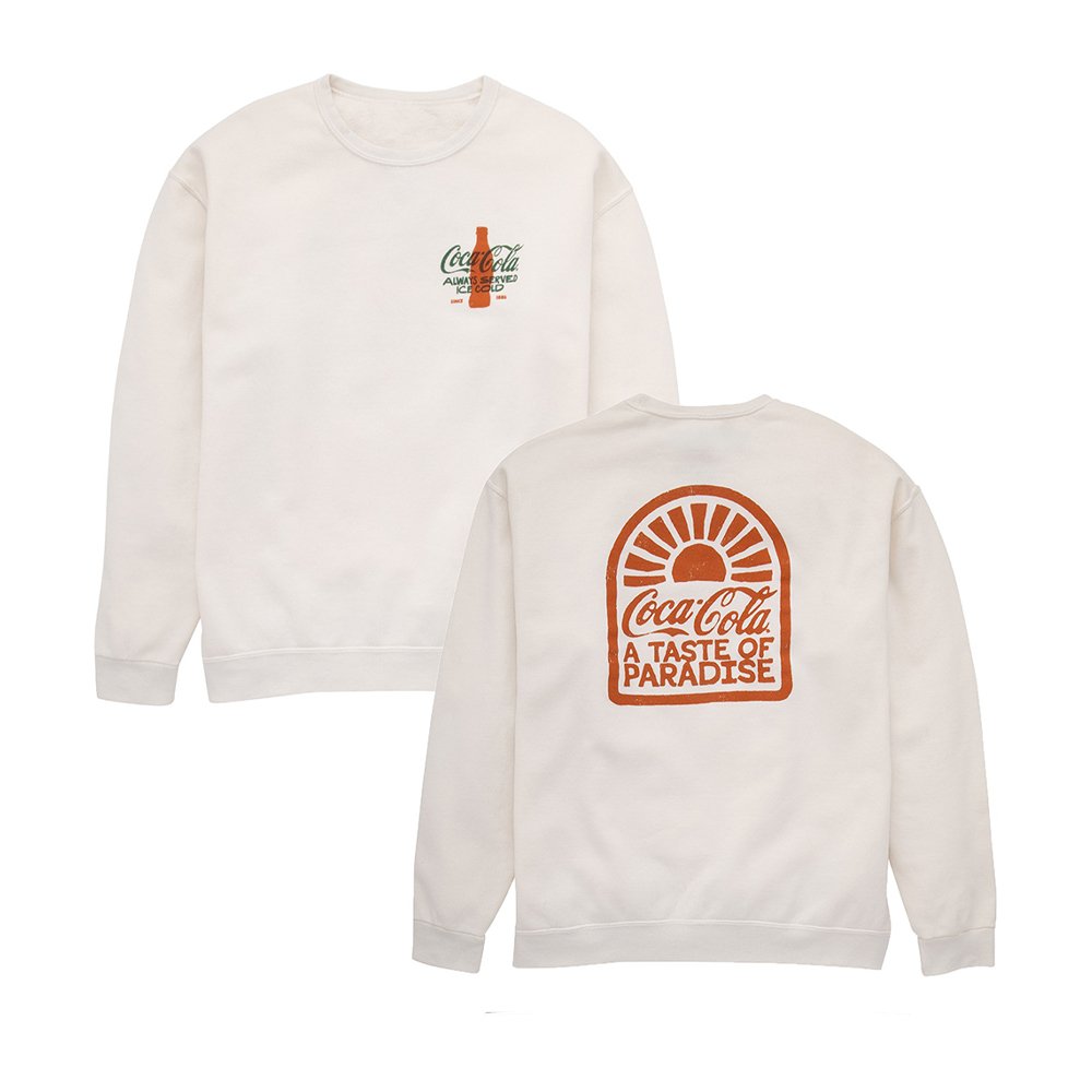 Coca Cola Merch Taste Of Paradise Sweatshirt Coca Cola Wear Gift For ...