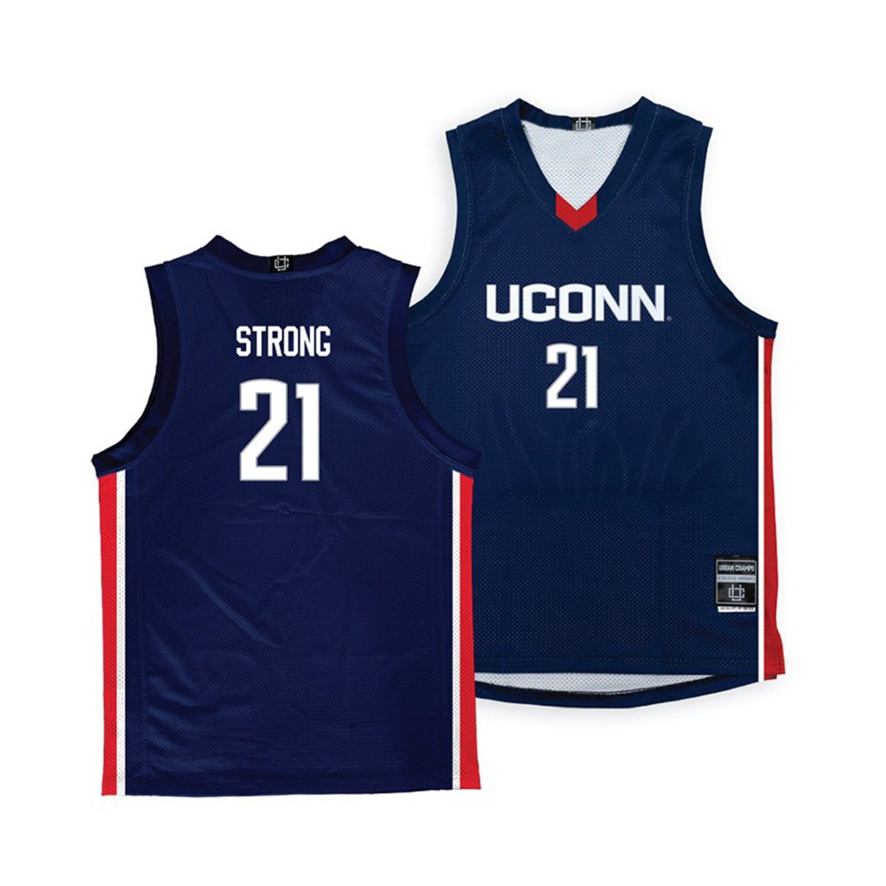 UConn Huskies Womens Basketball Merch Sarah Strong Campus Ink Jersey ...