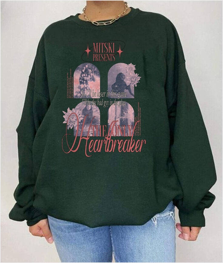 Mitski Sweatshirt, Vintage Album Mitski Sweatshirt, Mitski Sweatshirt Gifts For Brother Trendy Merch - Lilybirchmarket