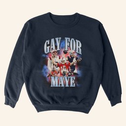 Drake Maye Lovers Merch Gay For Maye Sweatshirt Best Gifts For Football Lovers - Lilybirchmarket