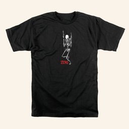 Zero Skateboards Merch Living Dead T-Shirt Black Unique Gifts For Dudes - Lily Birch Market
