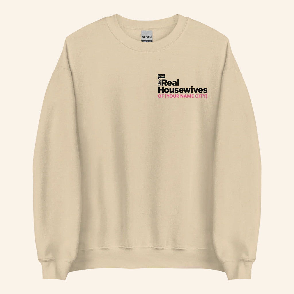 Personalized Bravo Merch The Real Housewives Sweatshirt Birthday Gift For Husband - Lilybirchmarket