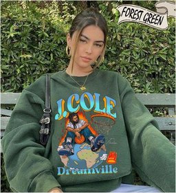 J Cole Dreamville Vintage Sweatshirt, J Cole T-Shirt Gifts For Him Merch Apparel - Lilybirchmarket
