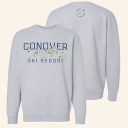 Sewing Down South Merch Conover Ski Resort Sweatshirt Dad Christmas Gifts - Lilybirchmarket
