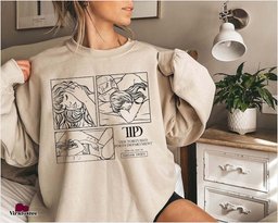 Vintage The Tortured Poets Department Taylor Swift Sweater, Ttpd Sweatshirt Gifts For Sister - Lilybirchmarket