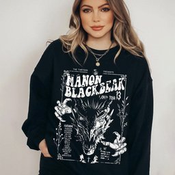 Throne Of Glass Merch Manon Blackbeak Sweatshirt Present For Girlfriend - Lilybirchmarket