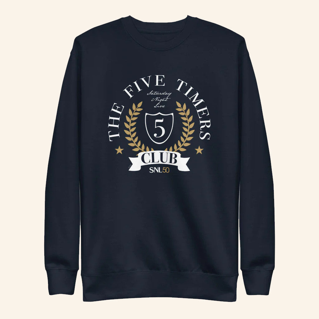 Saturday Night Live Merch 5 Timers Club Sweatshirt Birthday Ideas For Husband - Lilybirchmarket