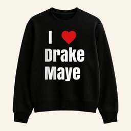 Drake Maye Lovers Merch Will Campbell I Love Drake Maye Sweatshirt Gifts For Brother - Lilybirchmarket