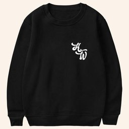 Hudson Westbrook Merch HW Logo Sweatshirt Black Presents For Husband - Lilybirchmarket