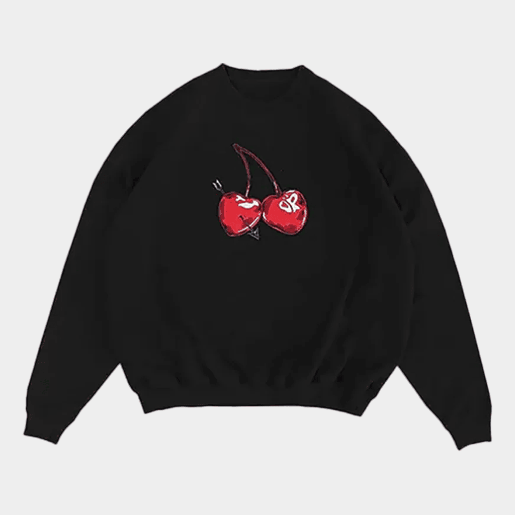 Olivia Rodrigo Merch Cherries Sweatshirt Valentines Gifts For Her - Lilybirchmarket