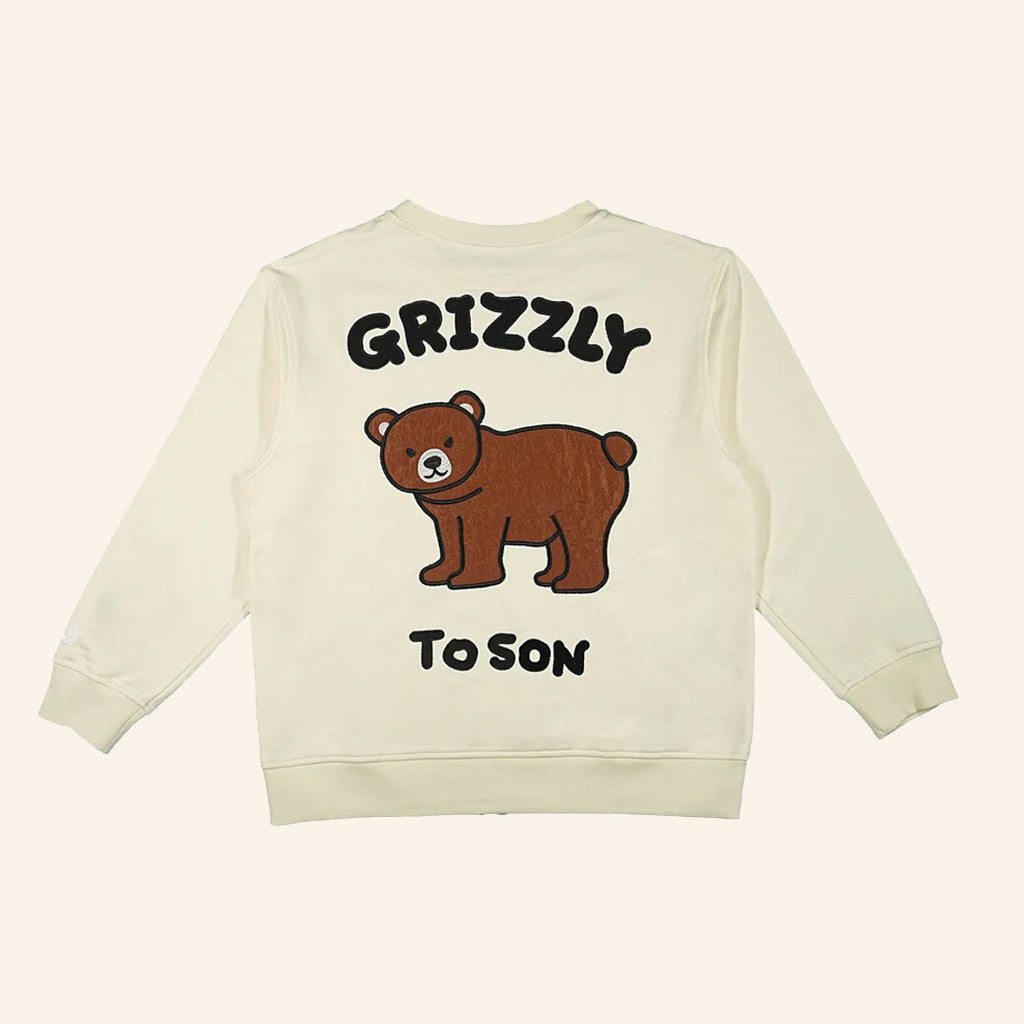 To Son Merch Grizzly To Son Sweatshirt Birthday Gift Ideas For Sisters - Lilybirchmarket