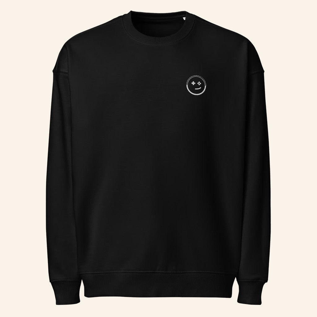 Kinda Funny Merch Poke Smiley Sweatshirt Unique Birthday Gift For Husband - Lilybirchmarket