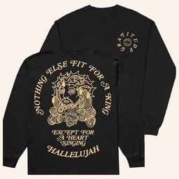 Brandon Lake Merch Nothing Else Fit For A King Sweatshirt Gifts For Music Lovers - Lilybirchmarket