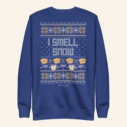 Gilmore Girls Merch I Smell Snow Sweatshirt Christmas Gifts Ideas For Husband - Lilybirchmarket