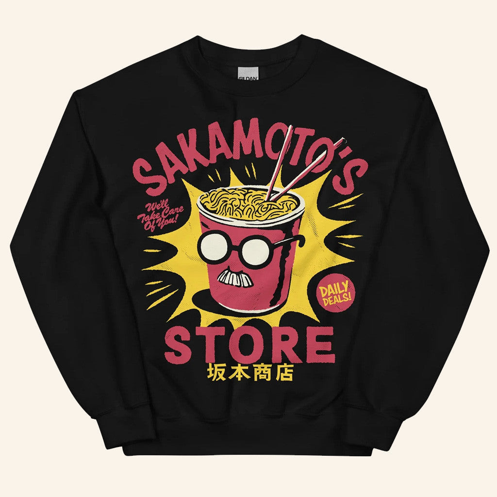 Sakamoto Days Merch Sakamoto's Store Sweatshirt Cool Gifts For Anime Lovers - Lilybirchmarket