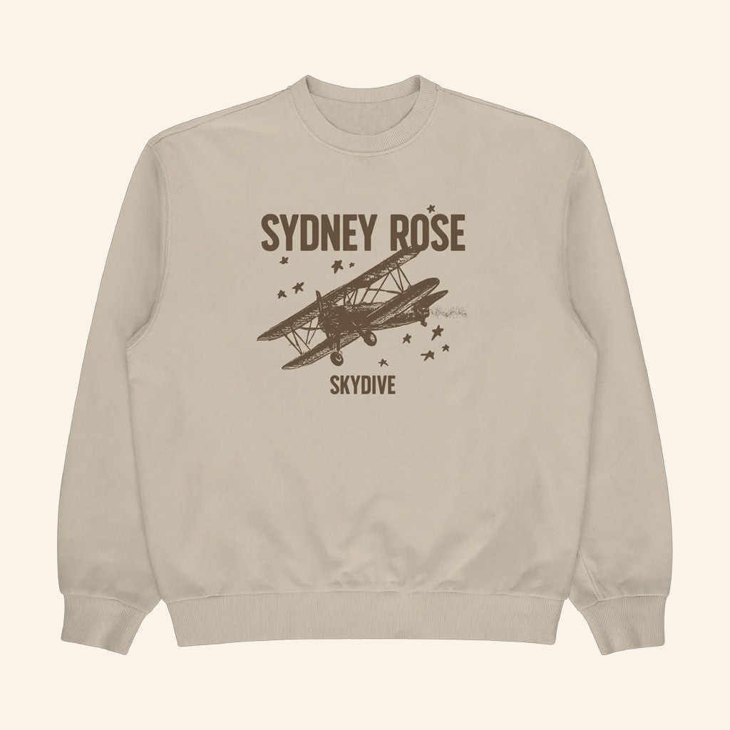 Sydney Rose Merch Skydive Sweatshirt Best Gifts For Music Lovers - Lilybirchmarket