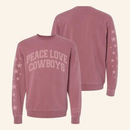 Lainey Wilson Merch Peace Love And Cowboys Sweatshirt Best Gifts For Music Lovers - Lilybirchmarket