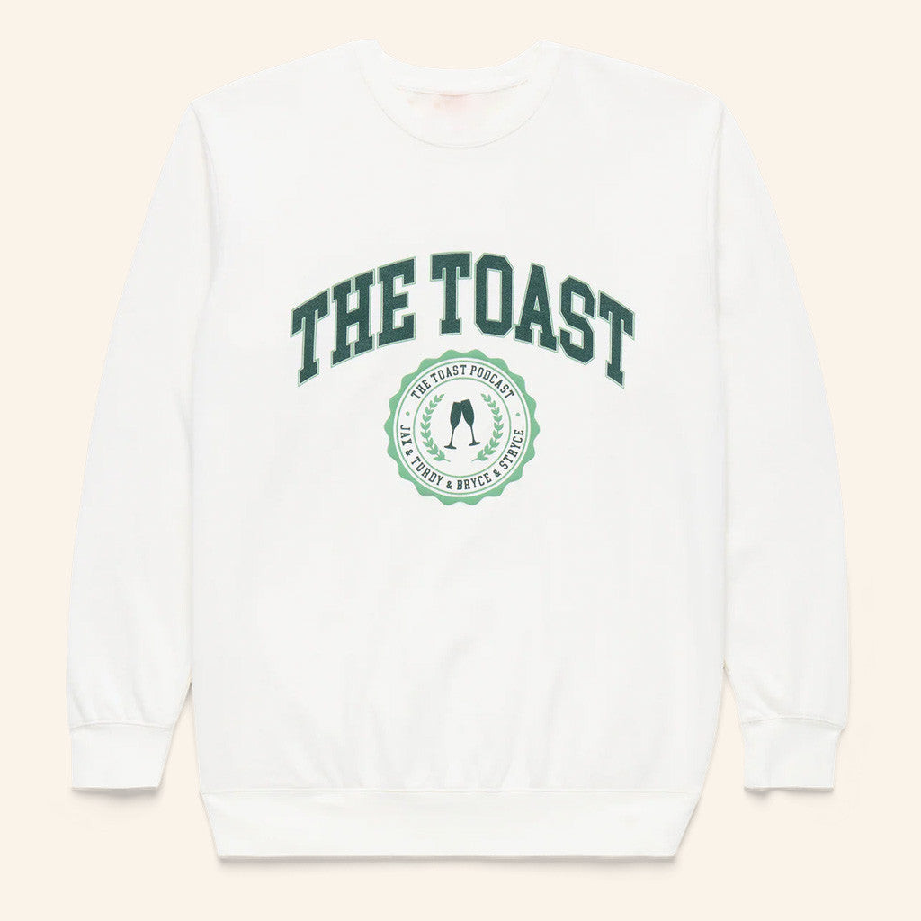 The Toast Merch Emblem Sweatshirt The Toast Crewneck Christmas Gifts For Him - Lilybirchmarket